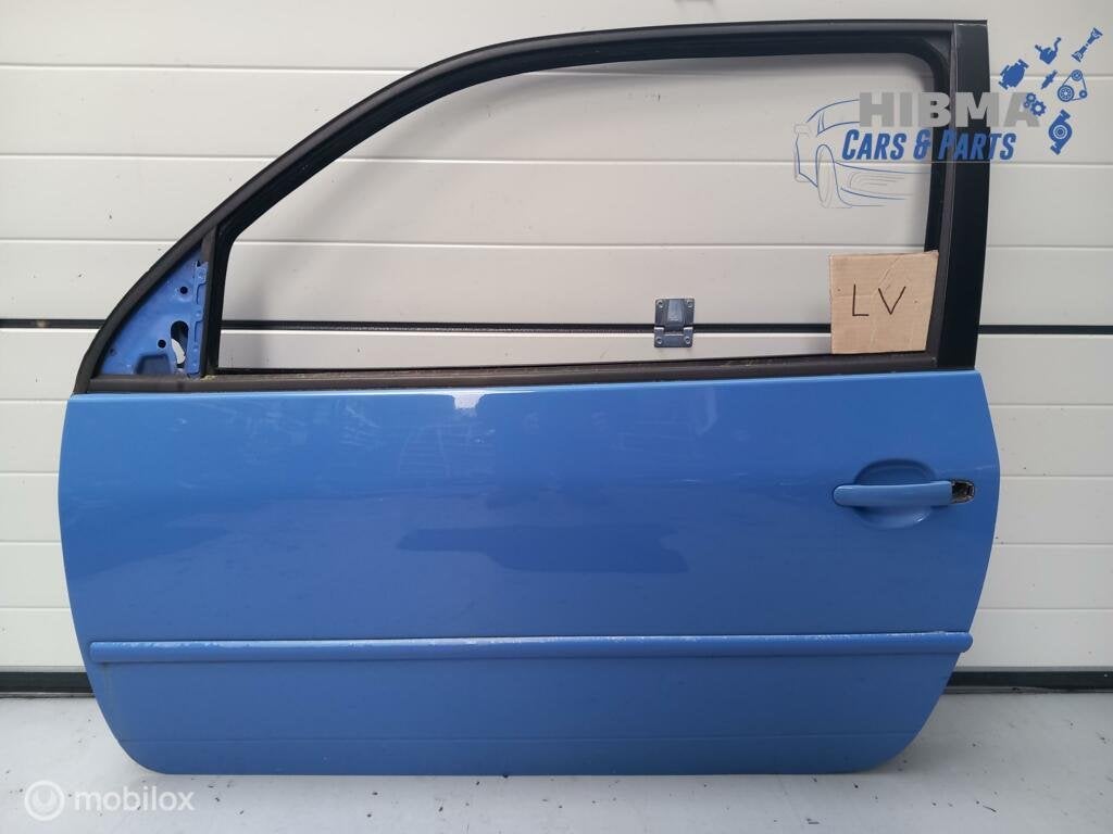 Volkswagen Lupo Portier Links LR5A Blauw 1998 t/m 2005, Auto-onderdelen, Gebruikt, Voor, Ophalen of Verzenden, Volkswagen