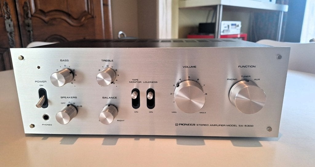 Pioneer SA5300 versterker, Audio, Tv en Foto, Refurbished, Ophalen of Verzenden, Pioneer, Minder dan 60 watt