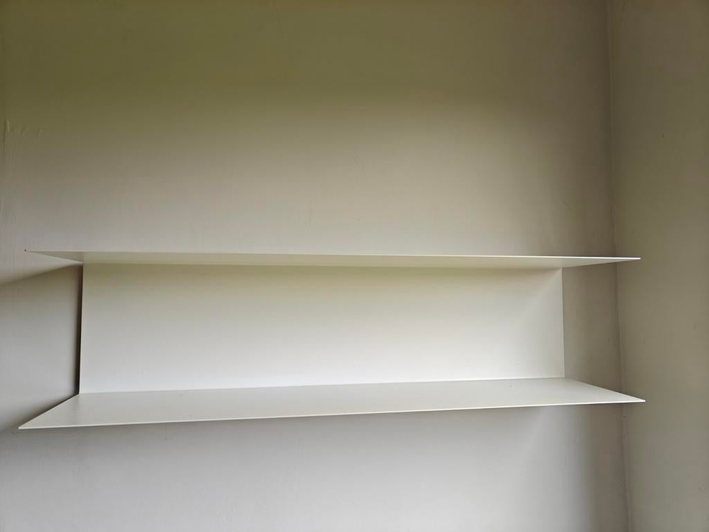 IKEA BOTKYRKA Wandplank - Wit Staal - 80x20 cm, Enlèvement