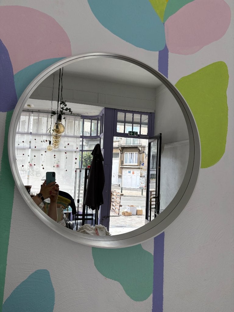 Miroir IKEA, Maison & Meubles, Enlèvement, Rond