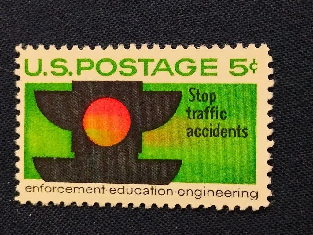 USA 1965 - verkeersveiligheid, verkeerslicht **, Verzenden, Postfris, Noord-Amerika
