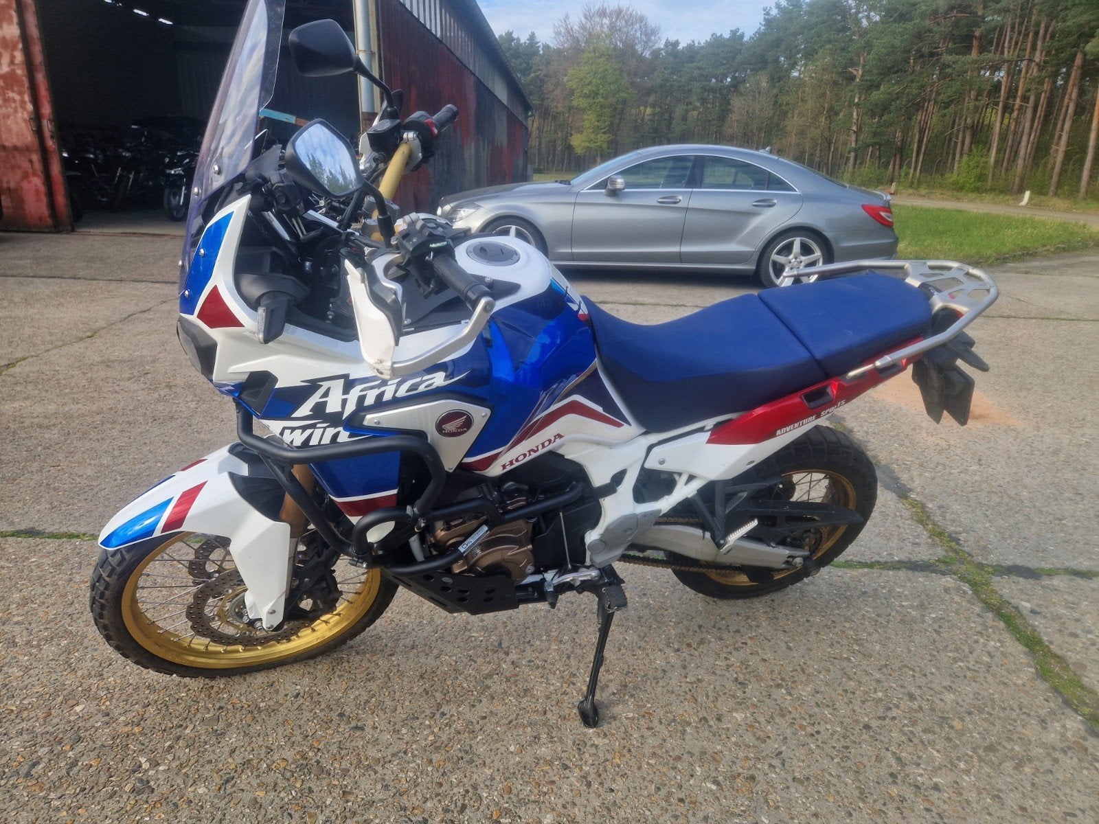 Honda crf 1000 adventure africa twin met schade, Bedrijf, 1000 cc, Enduro