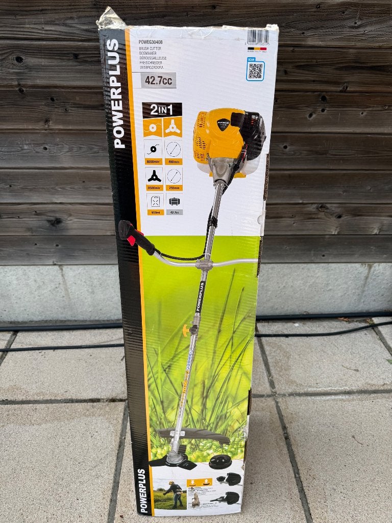 Bosmaaier Powerplus, Tuin en Terras, Ophalen, Benzine, Nieuw, Powerplus