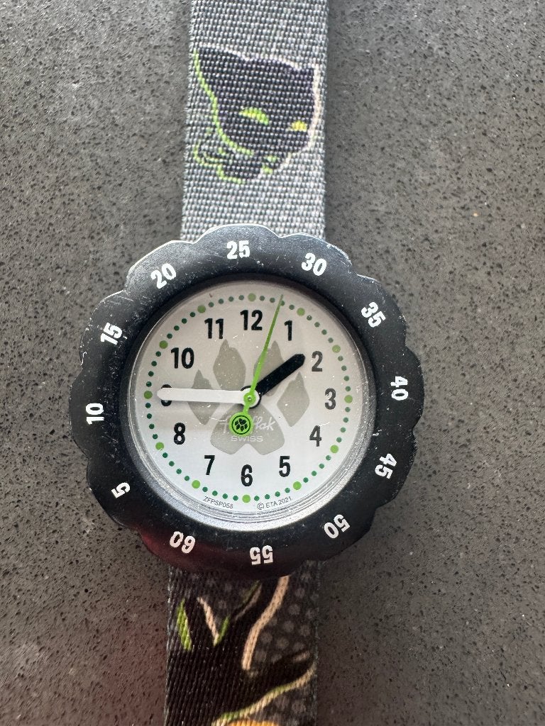 Horloge flik flak, Handtassen en Accessoires, Ophalen, Zo goed als nieuw, Jongen