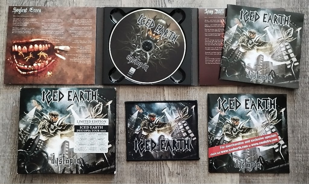 CD's ICED EARTH/ D&W, x9 studioalbums. Nieuw en ZGan, Ophalen of Verzenden, Eerste persing, Album, Heavy metal