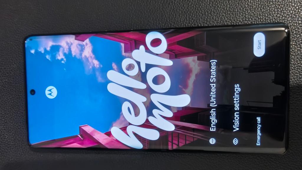 Motorola Edge 40 pro zwart, Ophalen, Zwart, Touchscreen, Nieuw