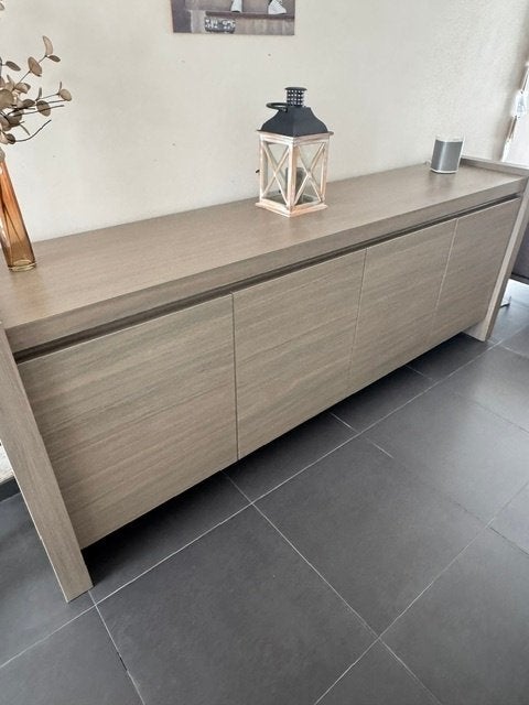 dressoir, Huis en Inrichting, Kasten | Dressoirs, Ophalen, Zo goed als nieuw, 200 cm of meer, Met deur(en)