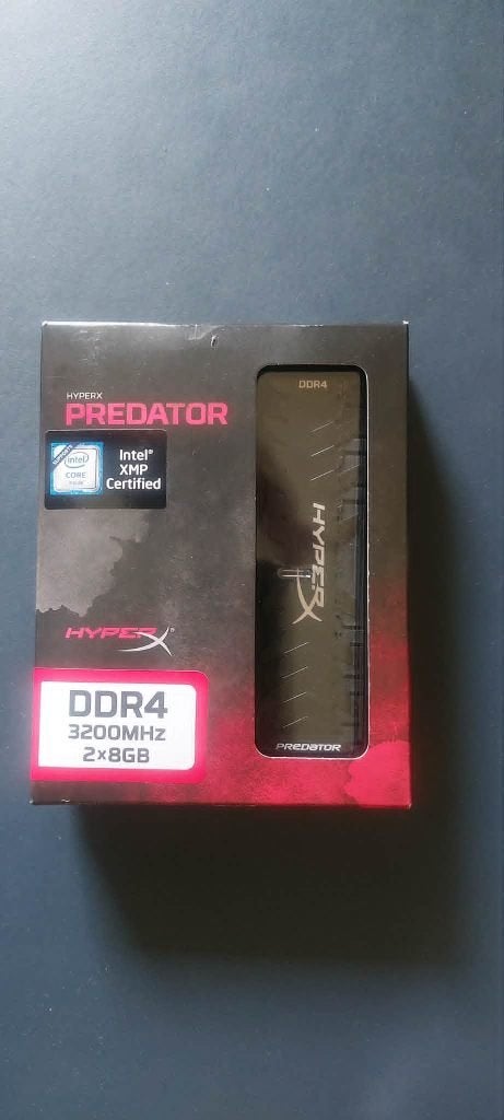 DDR4 HyperX 16gb (2x8gb) RAM (3200 MHz), Computers en Software, RAM geheugen, Ophalen, DDR4, Zo goed als nieuw, Desktop