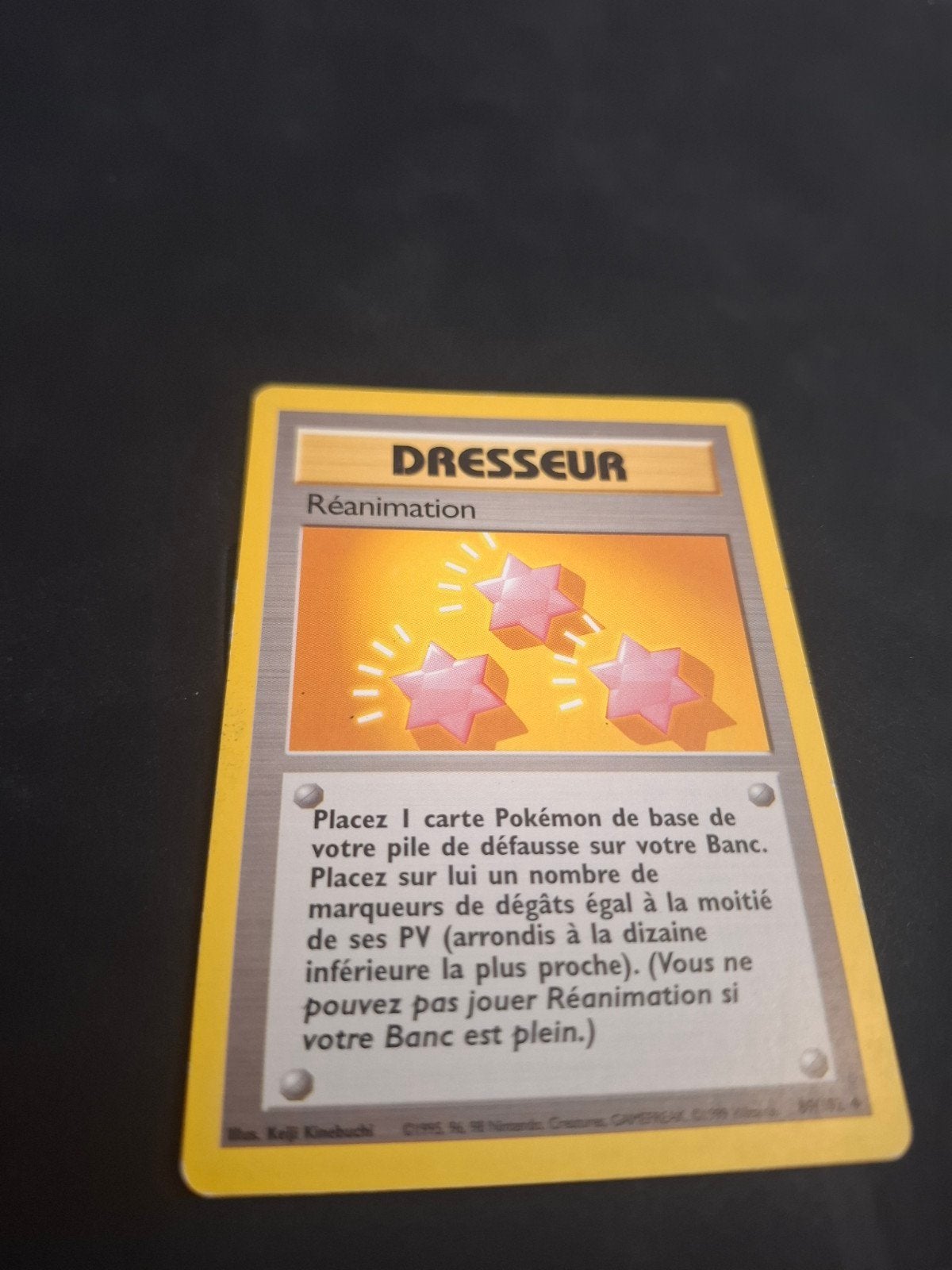 Pokémon Trainer Reanimatie Kaart - Franse Editie, Ophalen of Verzenden