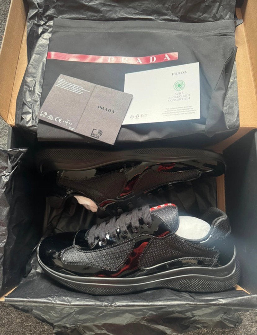 Prada Cup noir, Vêtements | Hommes, Chaussures, Enlèvement ou Envoi, Comme neuf, Noir