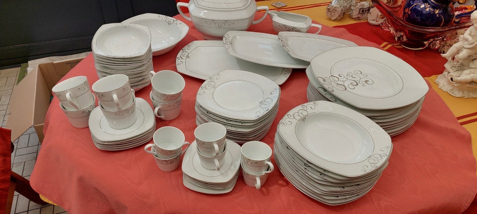 volledig eet en koffieservies 12delig kutanya, Ophalen of Verzenden