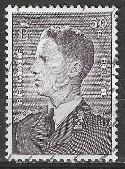 Belgique 1952 - Yvert/OBP 879 - 1er sceau de Boudewijn (ST), Envoi, Affranchi, Oblitéré, Maison royale