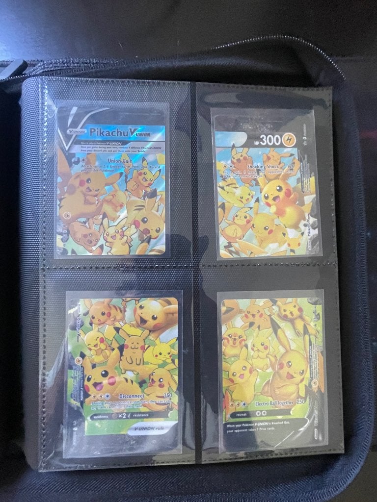 Pokemon pikachu union v set, Enlèvement, Comme neuf, Cartes en vrac, Foil
