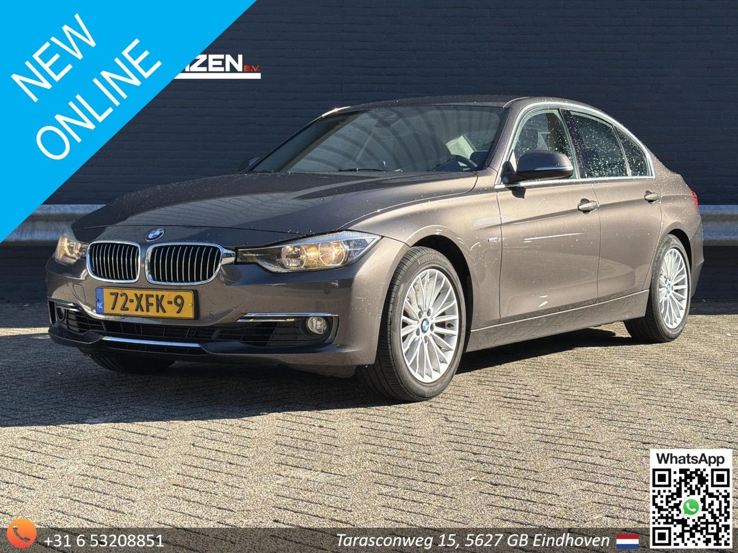 BMW 328 3-serie 328i Executive Automaat | Cruise | Climate |, Auto's, Automaat, Bruin, Electronic Stability Program (ESP), Berline