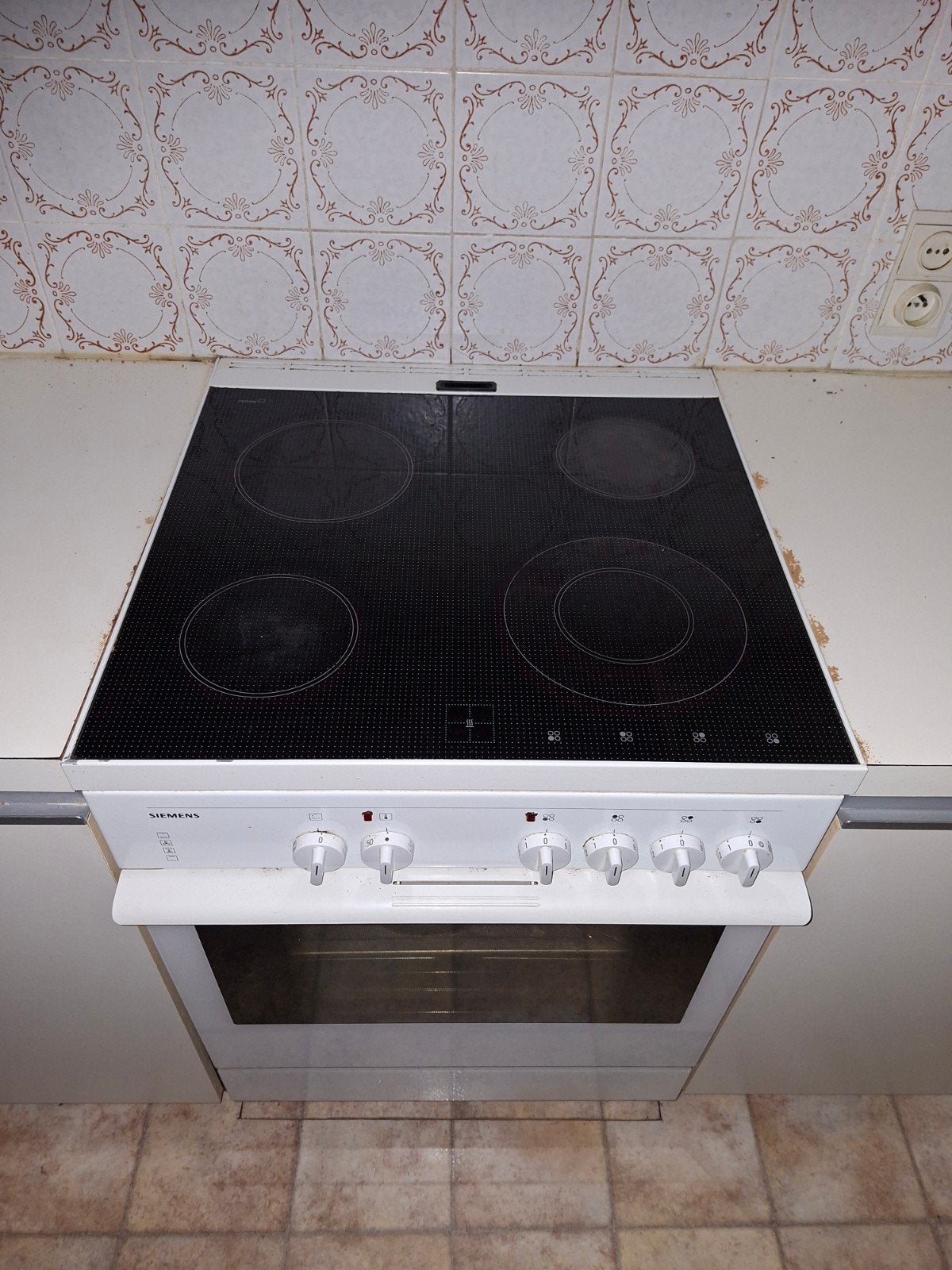 kookvuur met oven Siemens, Elektronische apparatuur, Ophalen, Keramisch