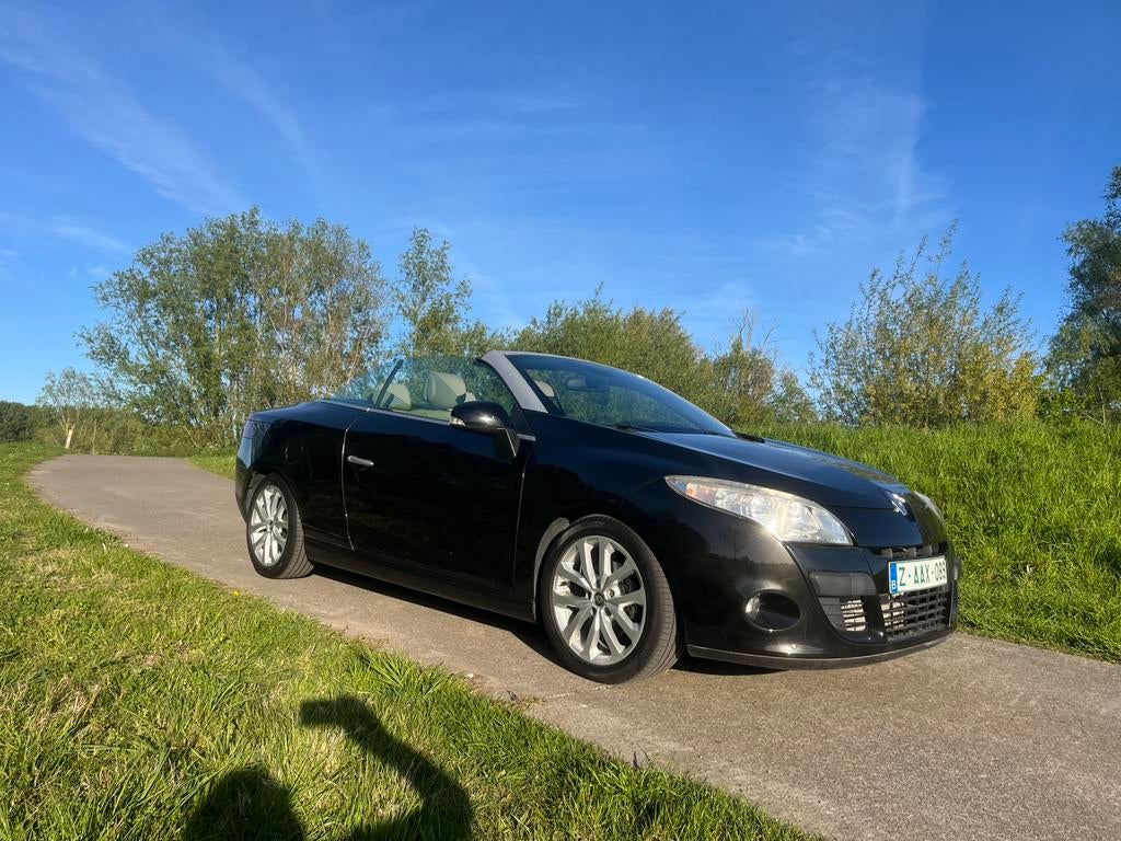 Megane cabrio in perfecte staat/Gekeurd met Garantie, Autos, Cuir, Euro 5, Achat, Beige