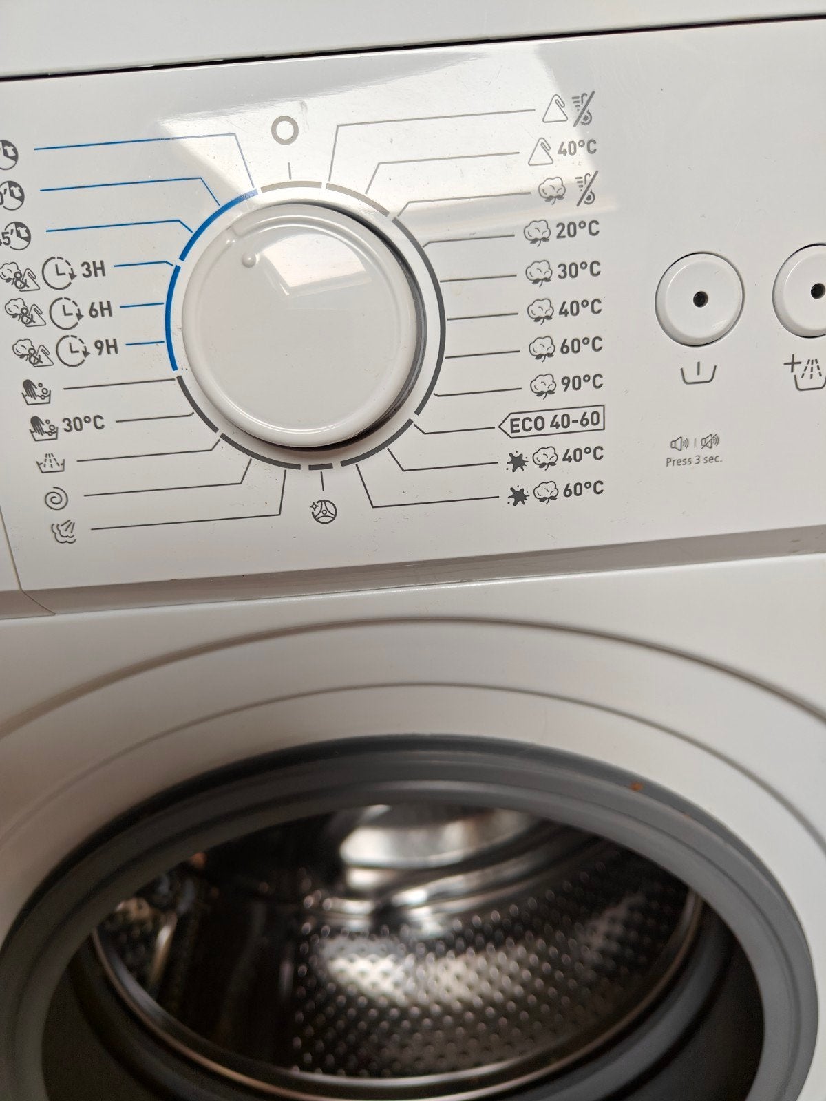 wasmachine, Ophalen, Zo goed als nieuw