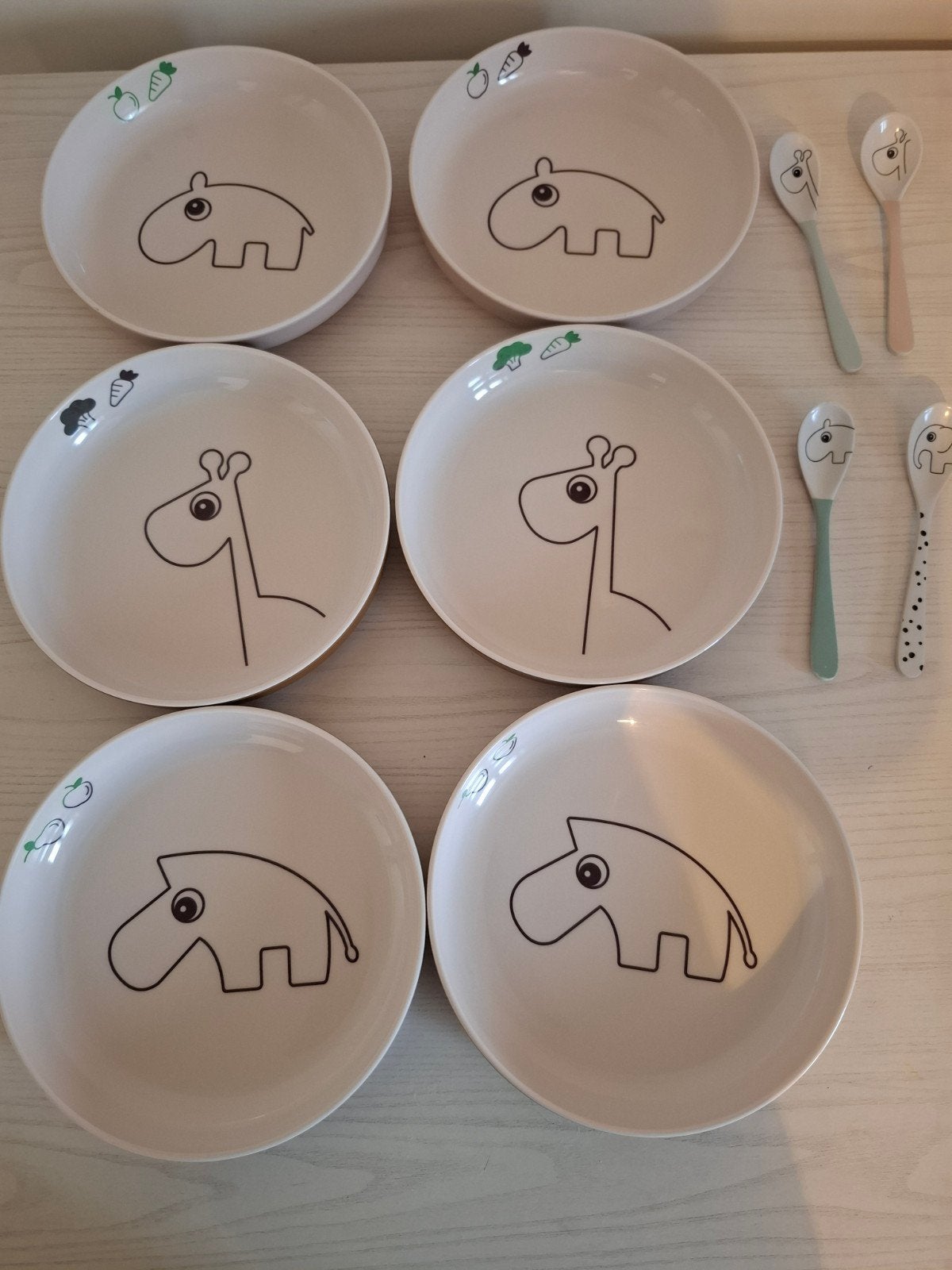 borders en lepeltjes done by deer, Ophalen, Gebruikt, Lepel, Overige merken
