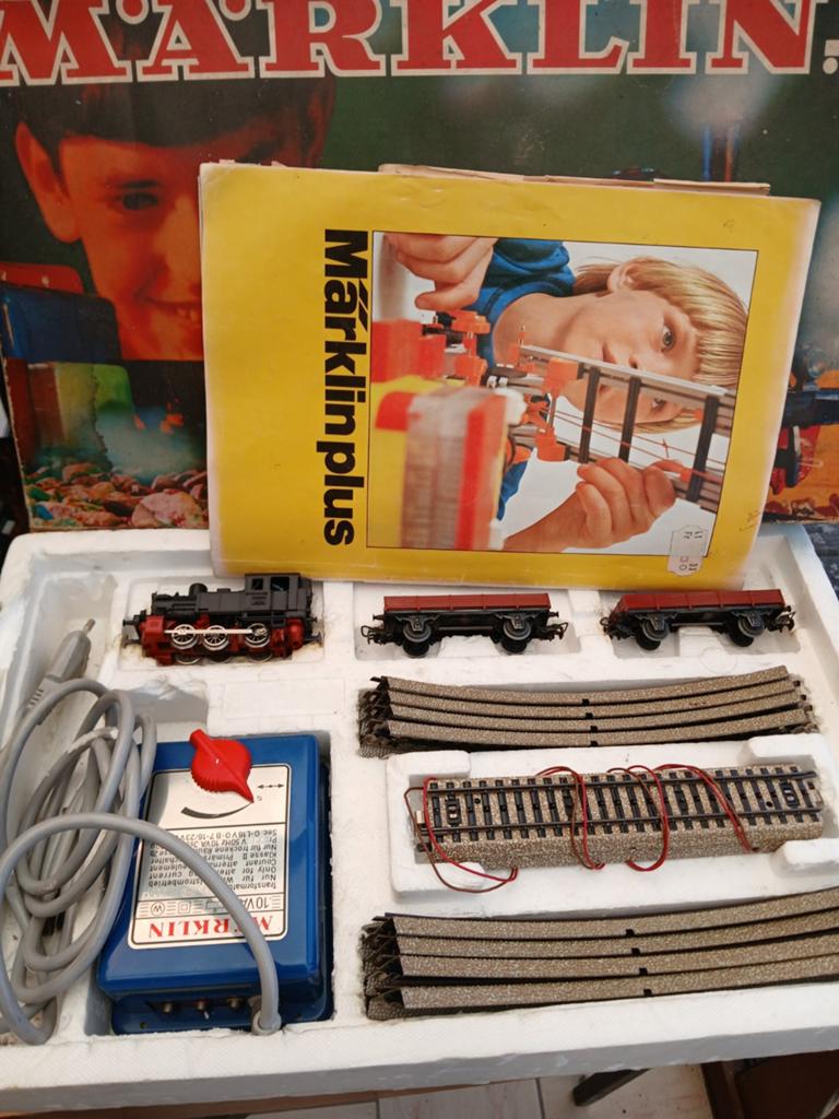 Treinstel Marklin, Hobby en Vrije tijd, Modeltreinen | Overige schalen, Ophalen, Locomotief
