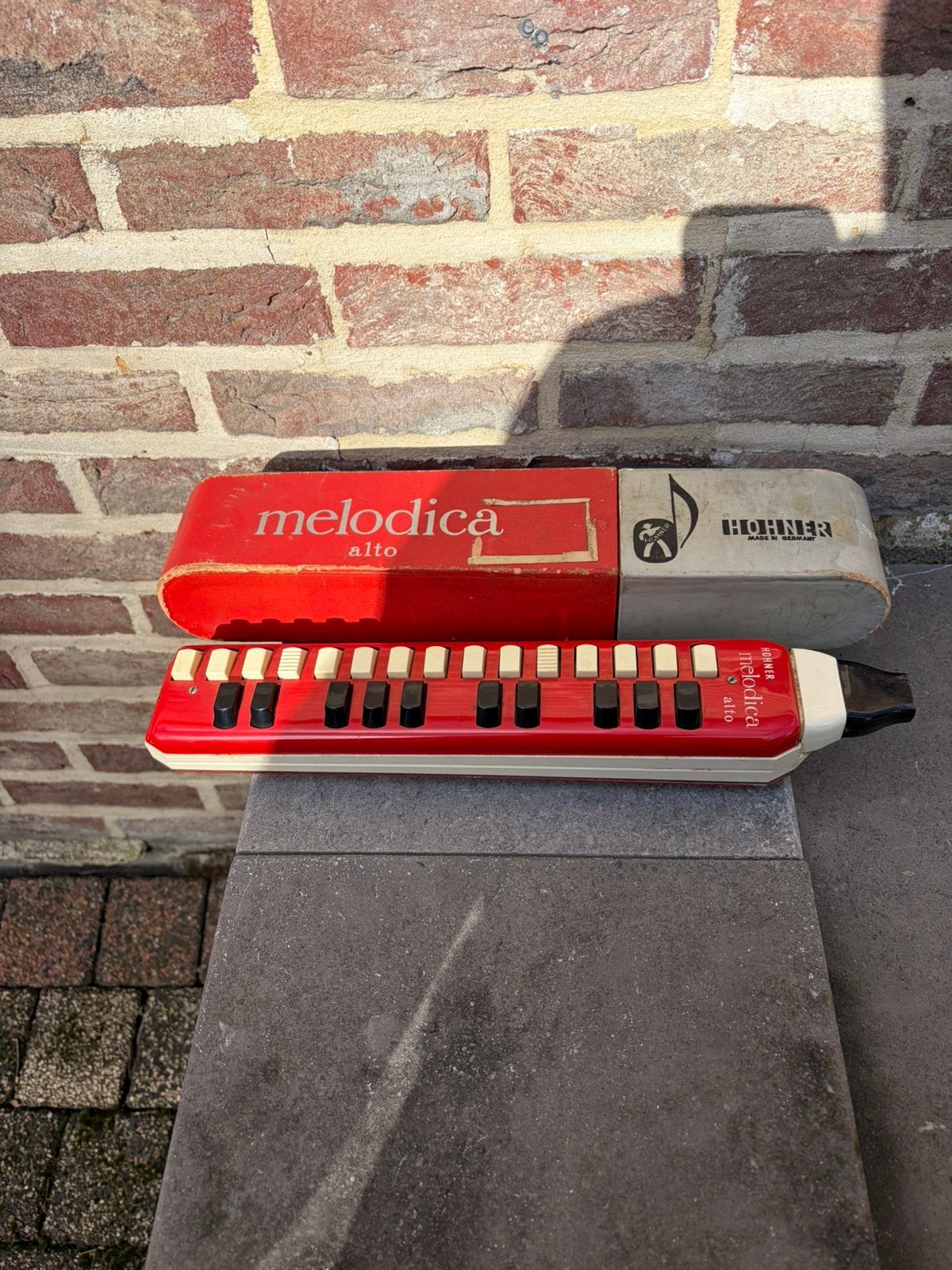 Vintage mondharmonica alto Hohner 1960, Muziek en Instrumenten, Ophalen, Zo goed als nieuw