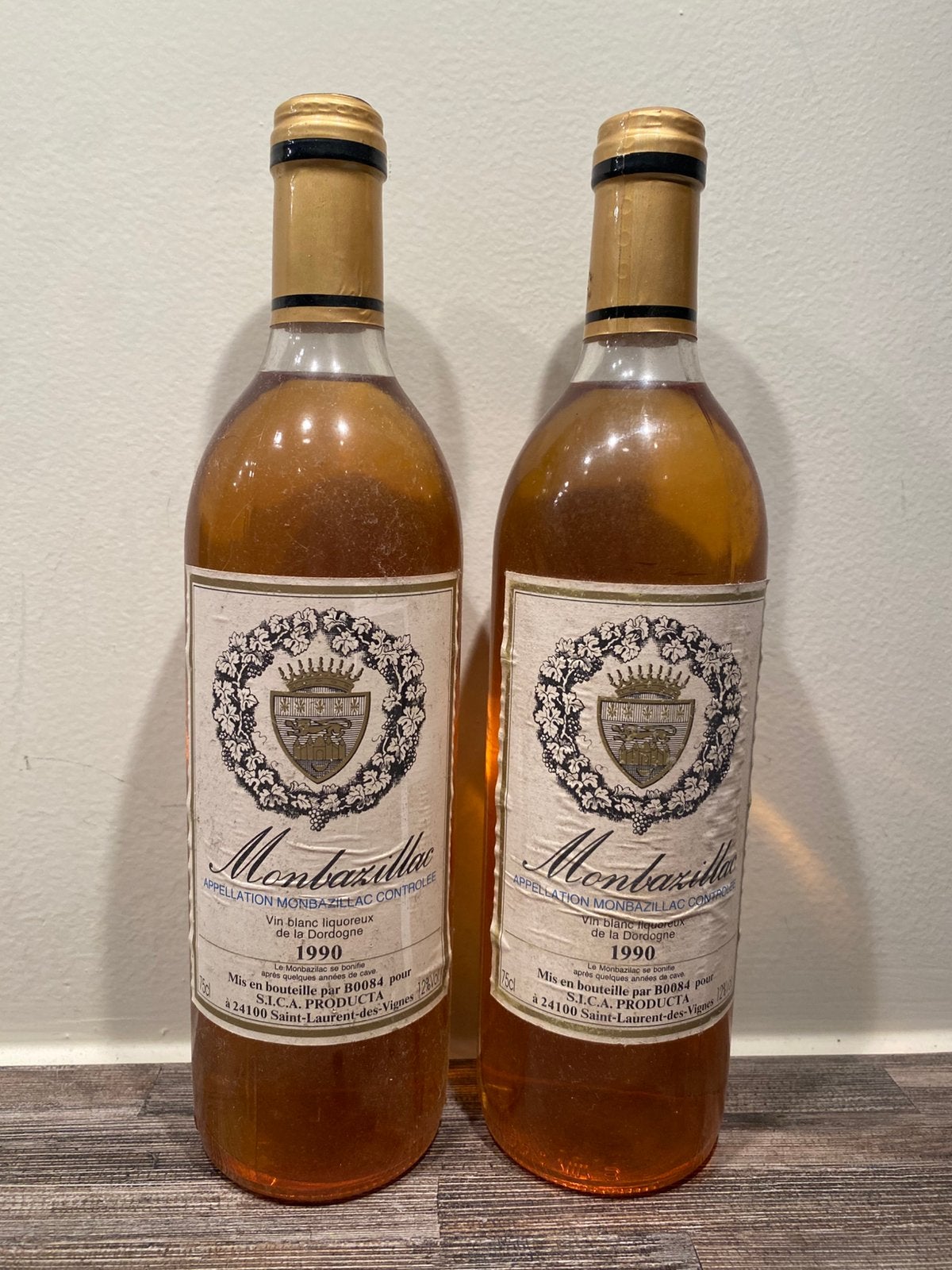 Monbazillac 1980, Verzamelen, Frankrijk, Ophalen of Verzenden, Vol, Witte wijn