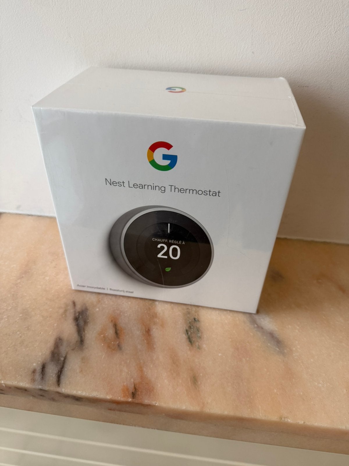 Google Nest Learning thermostat, Ophalen of Verzenden, Nieuw
