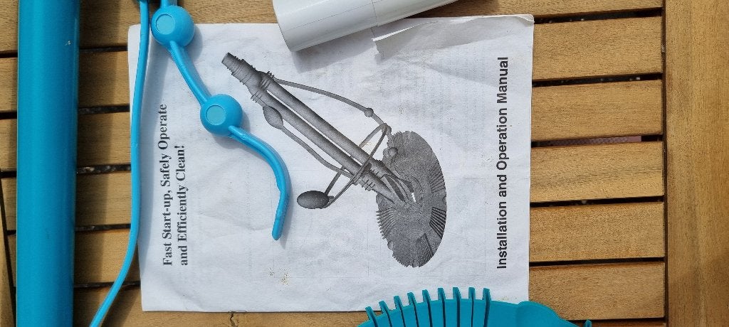 Aspirateur de piscine, Enlèvement, Comme neuf, Autres types