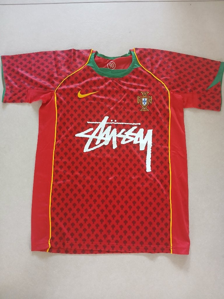 Portugal Stüssy Voetbalshirt – Rood – M – Topstaat, Ophalen, Nieuw, Nike