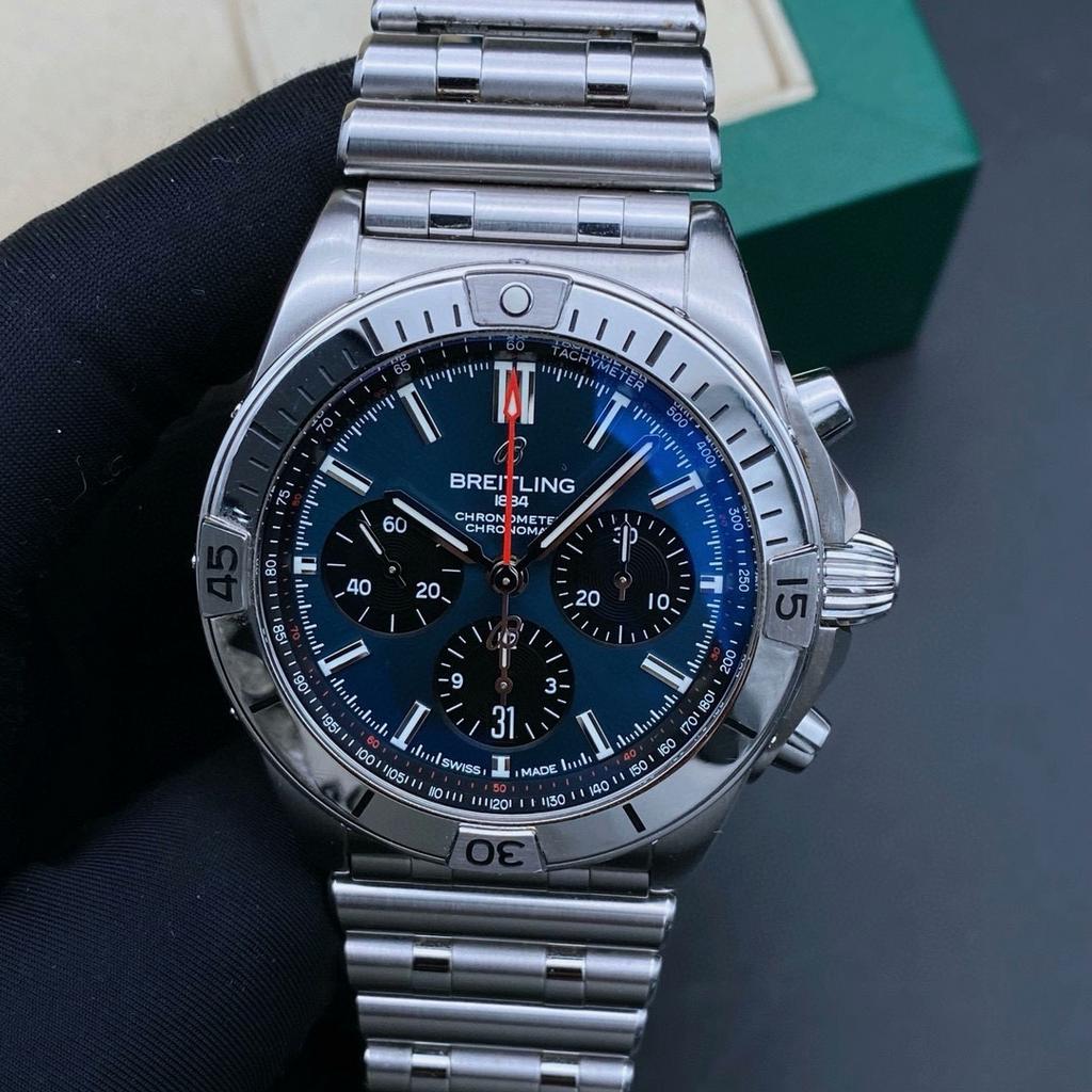 Breitling Chronomat, Handtassen en Accessoires, Horloges | Heren, Staal, Staal, Verzenden, Breitling