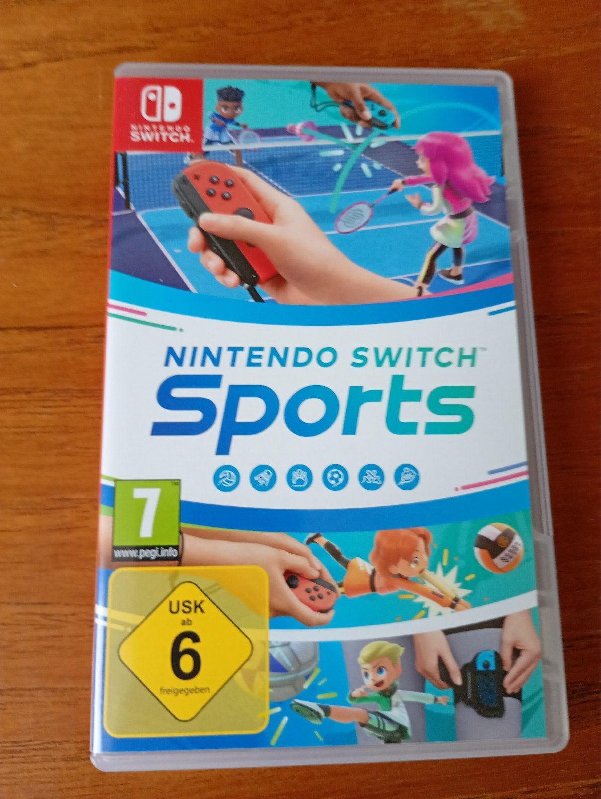 nintendo switch sports met joy con beenhouder, Avontuur en Actie, Ophalen of Verzenden, Zo goed als nieuw, 3 spelers of meer