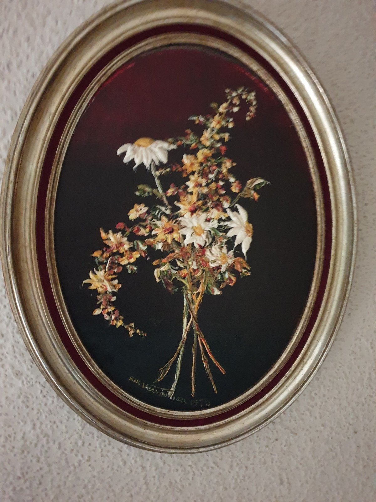 schilderij Rik Versonnen, Antiek en Kunst, Ophalen, Handgeschilderd, Bloemen