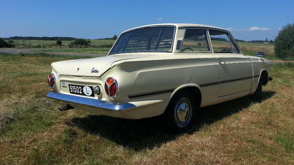 Ford Cortina Mk1 à restaurer, Enlèvement
