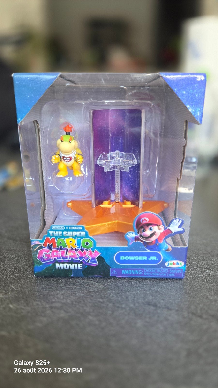 Super Mario Galaxy-film — Bowser Jr. — Jack Pacif-figuur, Ophalen, Nieuw