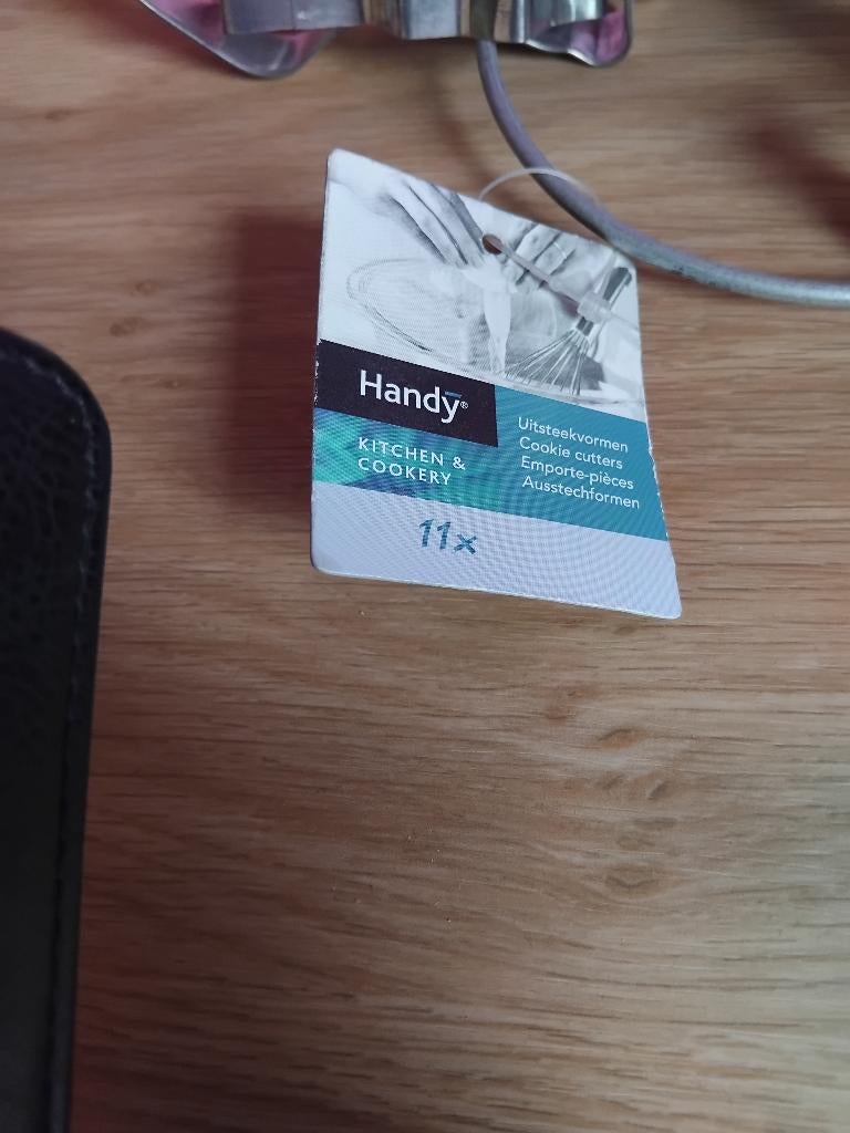 Complete 11-delige Set RVS Uitsteekvormpjes (Merk: Handy), Enlèvement, Neuf