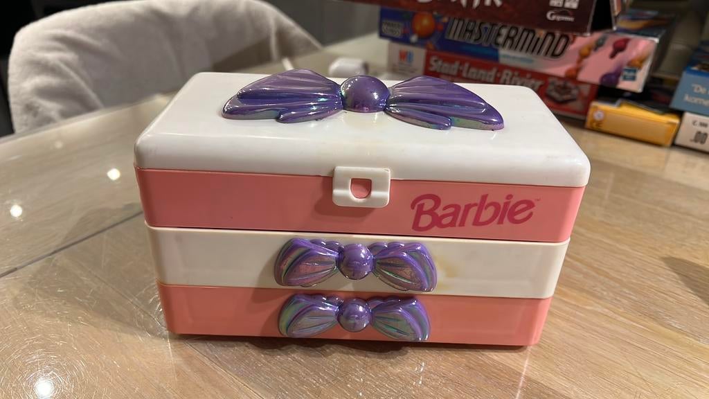 Barbie juwelen doos, Verzenden, Zo goed als nieuw, Barbie