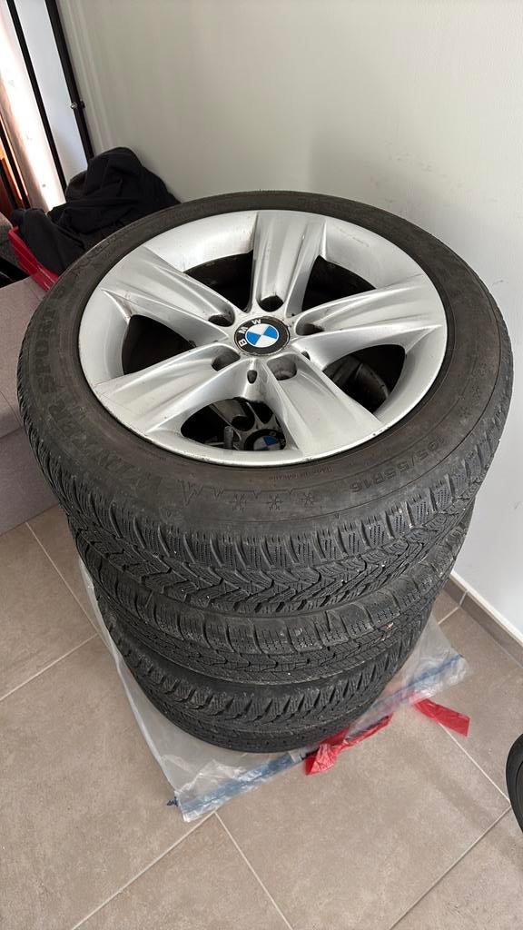 Roues BMW 16 pouces, Pneus et Jantes, Pneus hiver, 16 pouces, Enlèvement