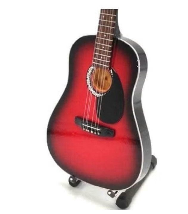 Miniatuurreplica Gibson gitaar - The Beatles, Musique & Instruments, Enlèvement ou Envoi, Neuf, Guitare acoustique