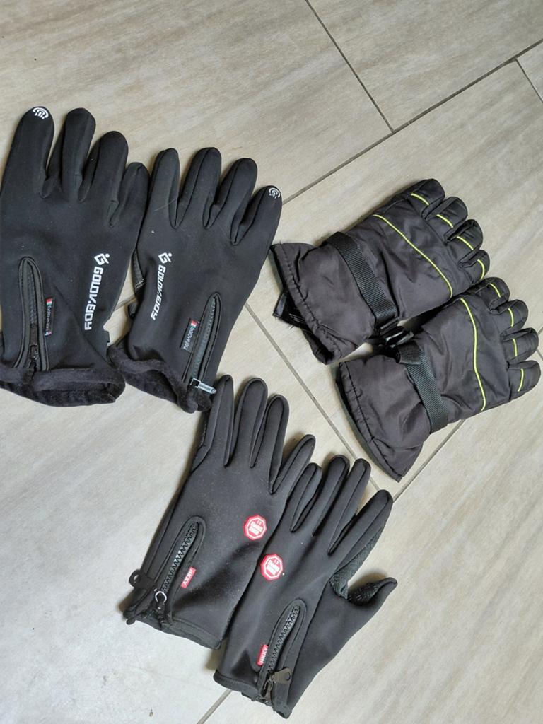 Motor handschoenen, Enlèvement, Gants