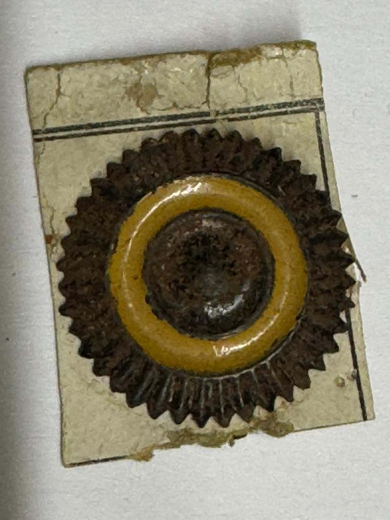 Cocarde prussienne de la Première Guerre mondiale, Enlèvement ou Envoi, Armée de terre, Emblème ou Badge