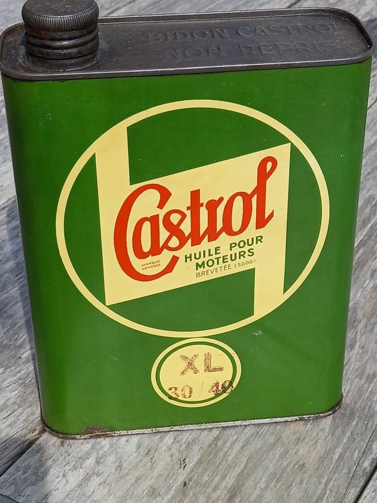 bidon d'huile Castrol XL vintage, Enlèvement ou Envoi, Comme neuf