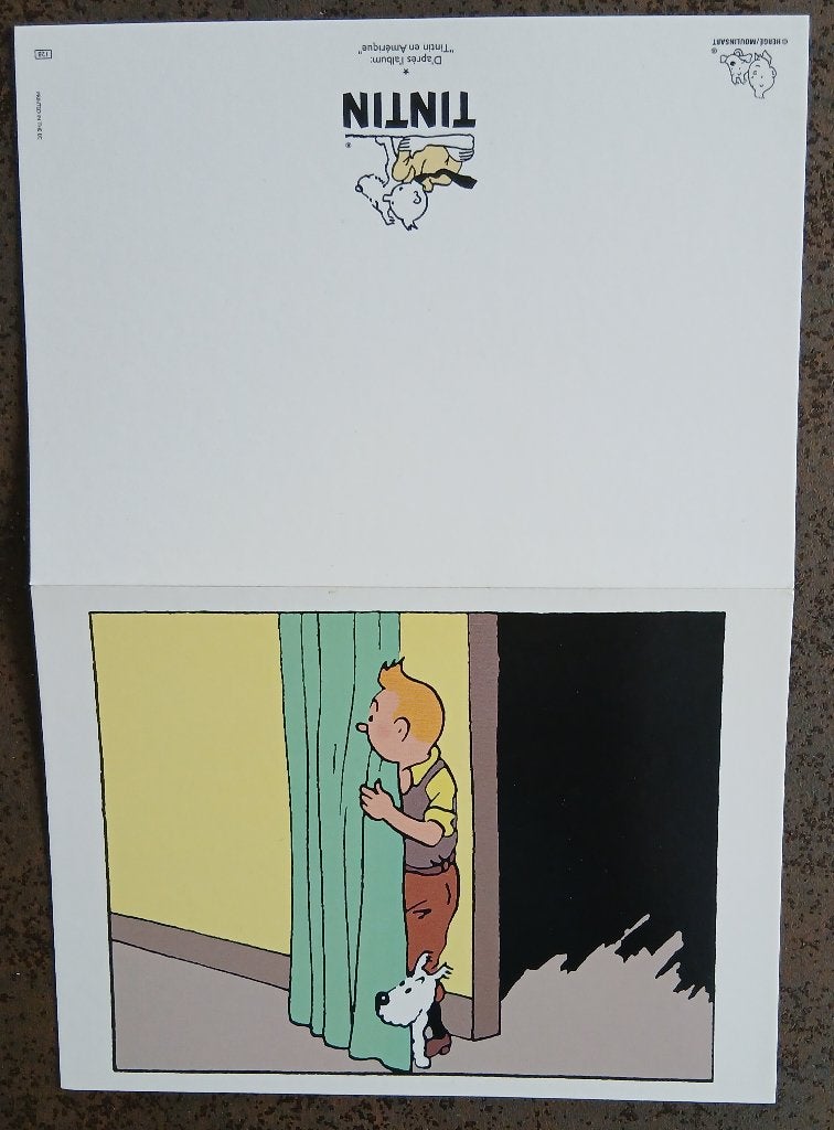 Carte double Tintin, Ophalen