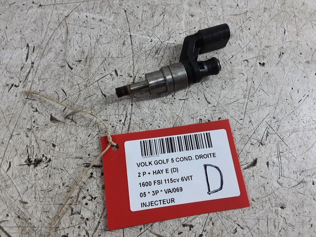 INJECTEUR Volkswagen Golf V (1K1) (03C906036A), Volkswagen, Mevr. I. Hauben, Utilisé, Rue de l'Espoir 34 34
4030  GRIVEGNÉE, BE