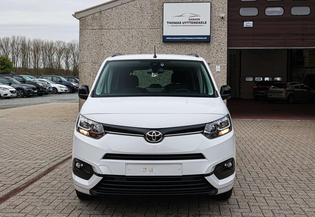 Toyota PROACE CITY 5-ZITPLAATS*AUTOMAAT*NAVIGATIE*ACHTERUITR, Auto's, Automaat, Stof, 4 cilinders, 149 g/km