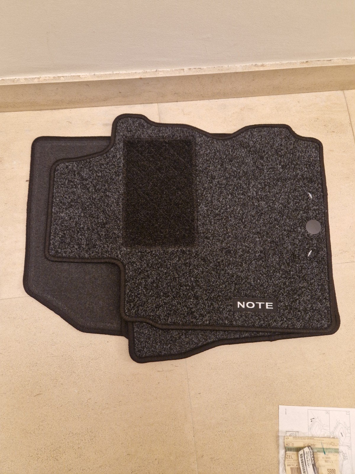 Tapis de sol Nissan Note neufs, Enlèvement ou Envoi, Neuf