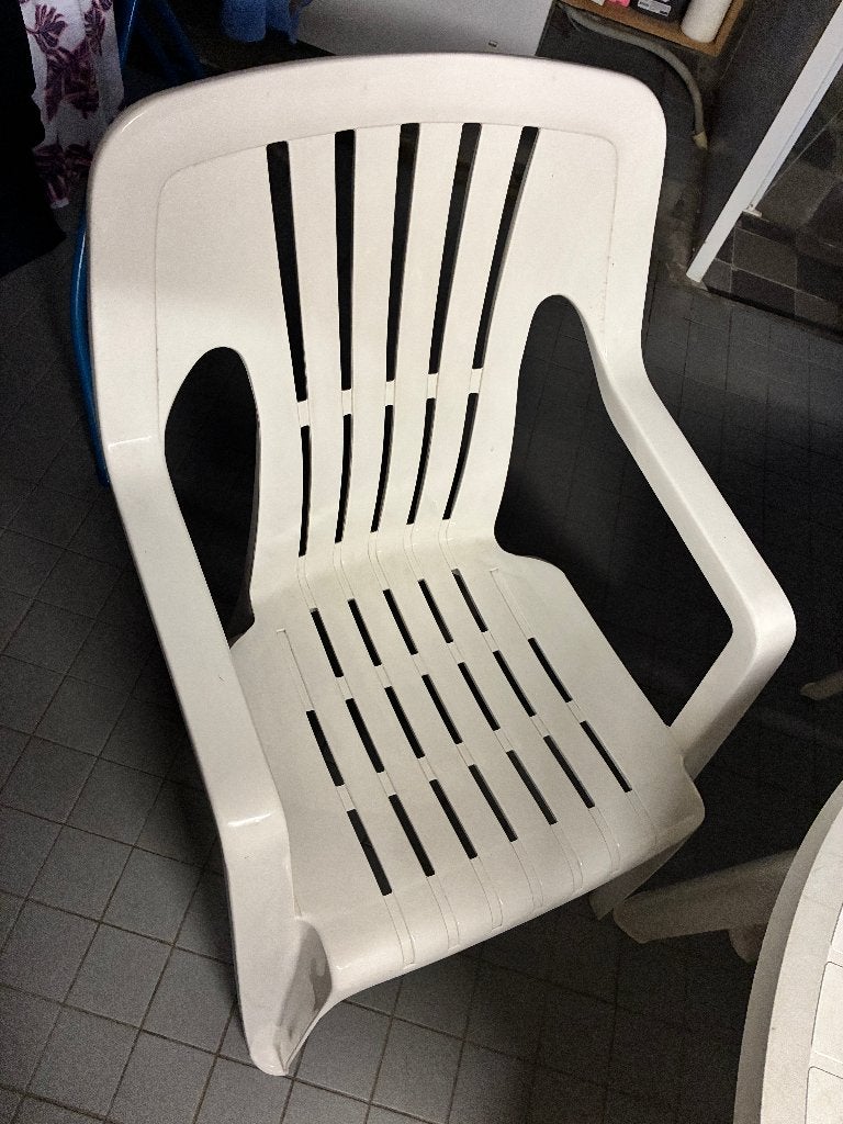 Tuinset, Tuin en Terras, Ophalen, 4 zitplaatsen, Kunststof, Zo goed als nieuw