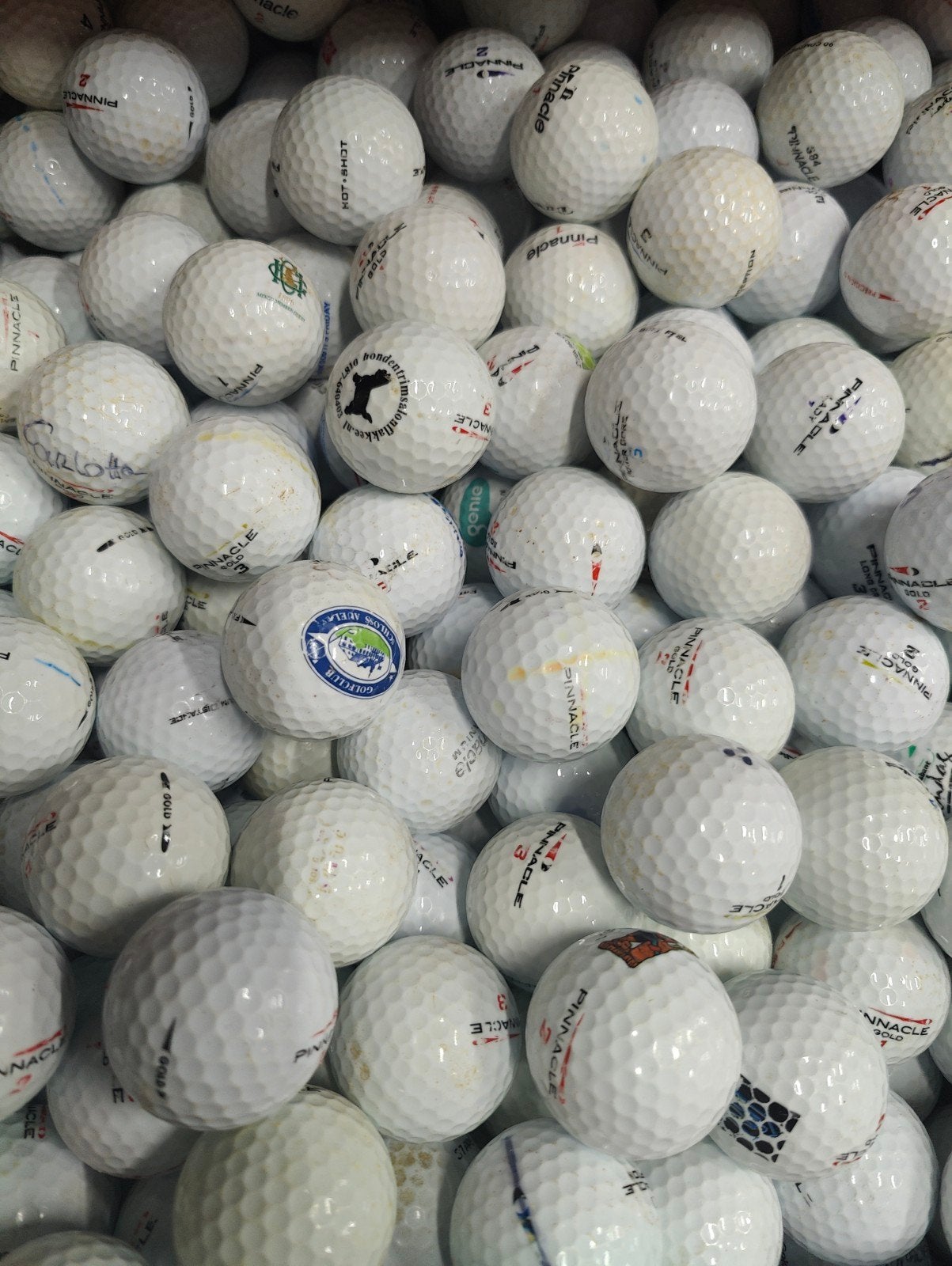 pinnacle mix golfballen 100 stuks, Enlèvement ou Envoi