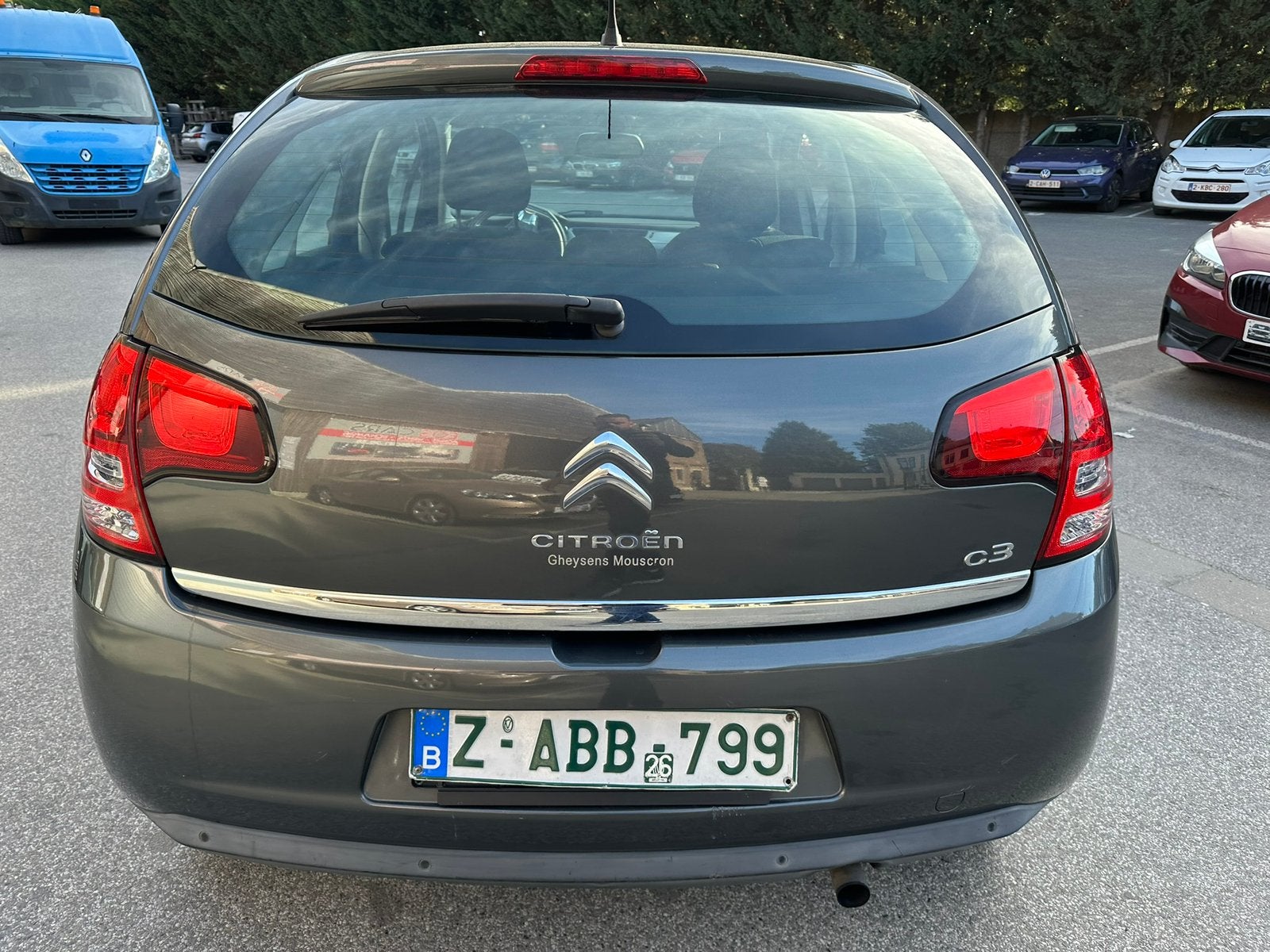 CITROËN C3 88 000 1.2 exclusiv dégât Carroserie, Euro 5, 50 kW, Zwart, Elektrische ramen