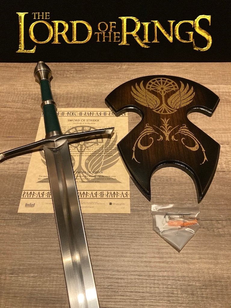 The Lord of the Rings Strider UC1299, Ophalen, Zo goed als nieuw
