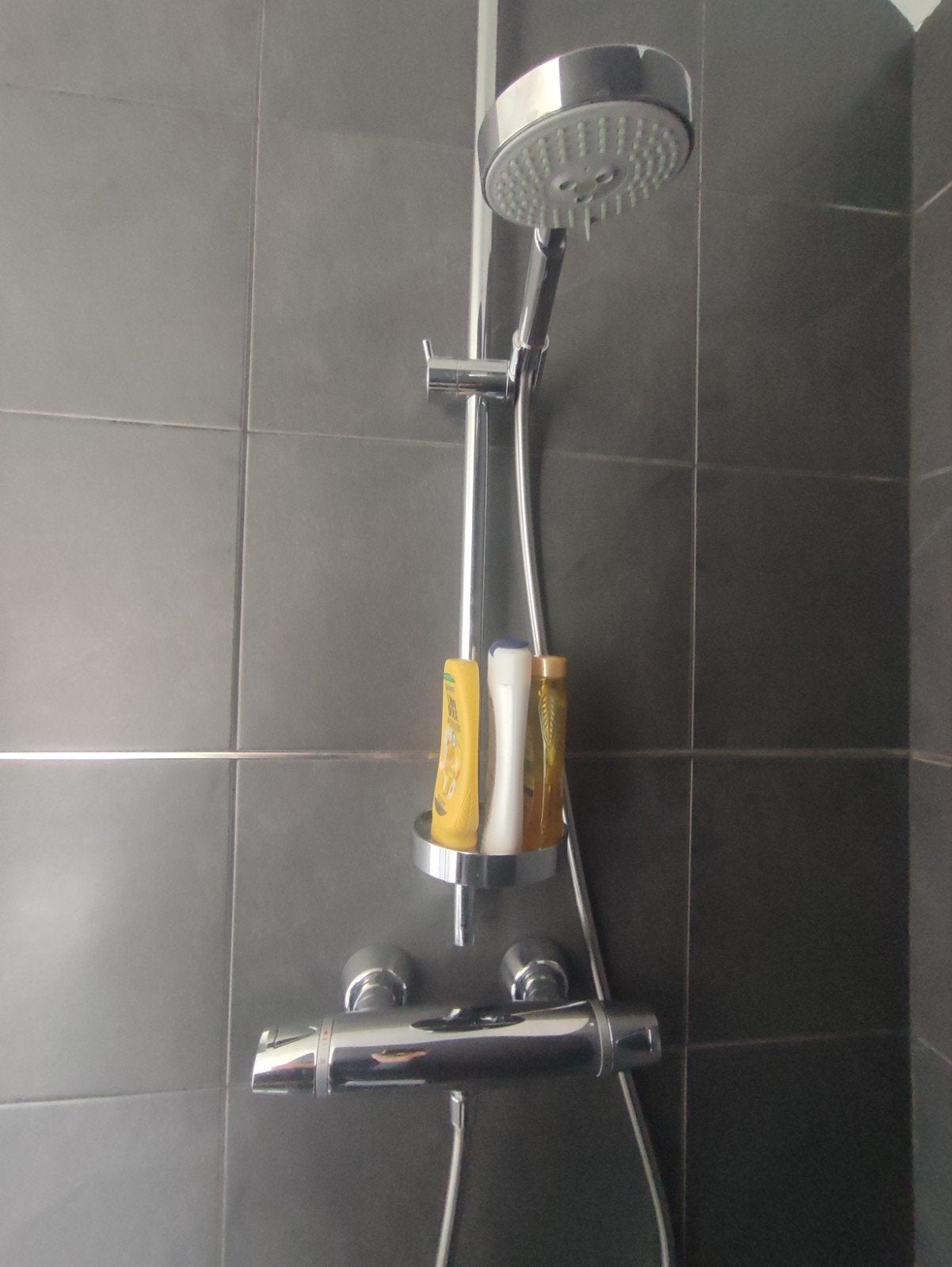 Thermische douche kraan, Ophalen