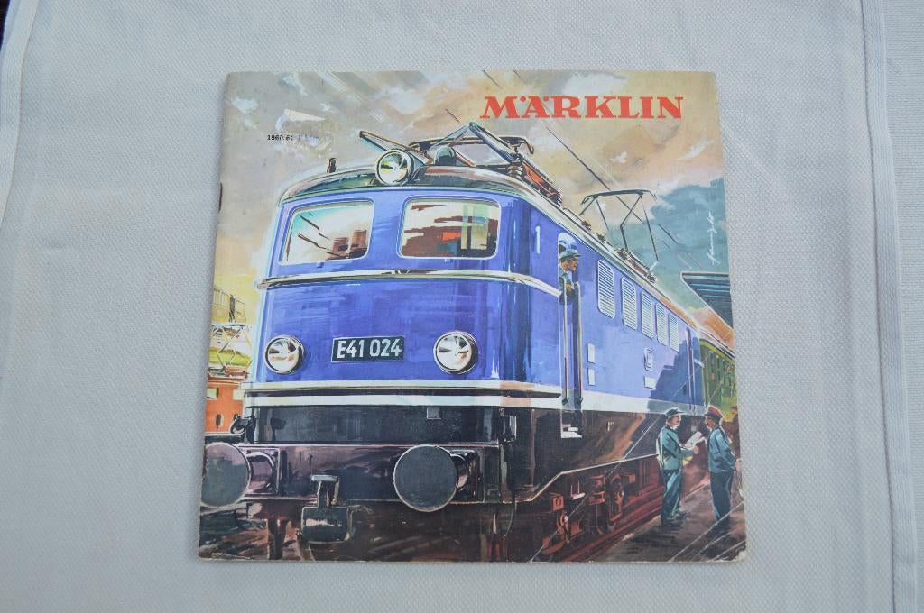 Märklin catalogus 1960/61FR compleet ,bijna nieuw, Gebruikt, Gelijkstroom of Wisselstroom, Analoog, Märklin
